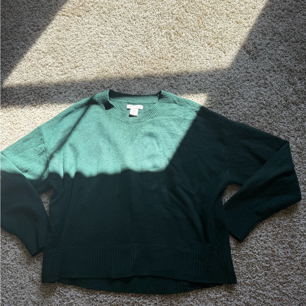 Sincerely Jules Forest Green Crew Neck Sweater